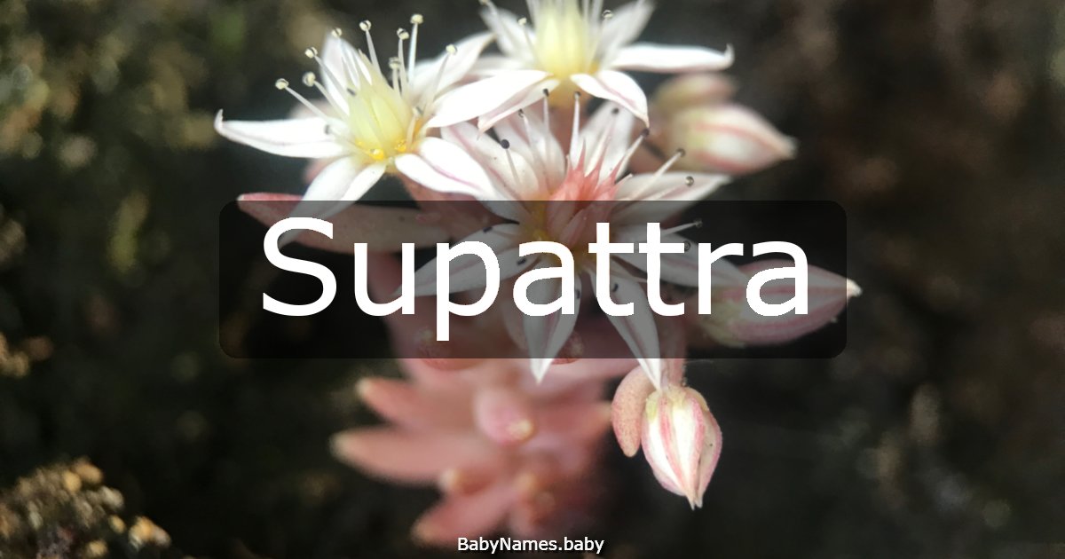 Supattra