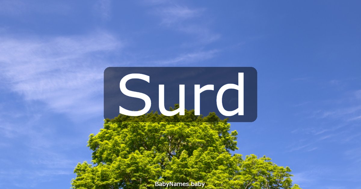 Surd