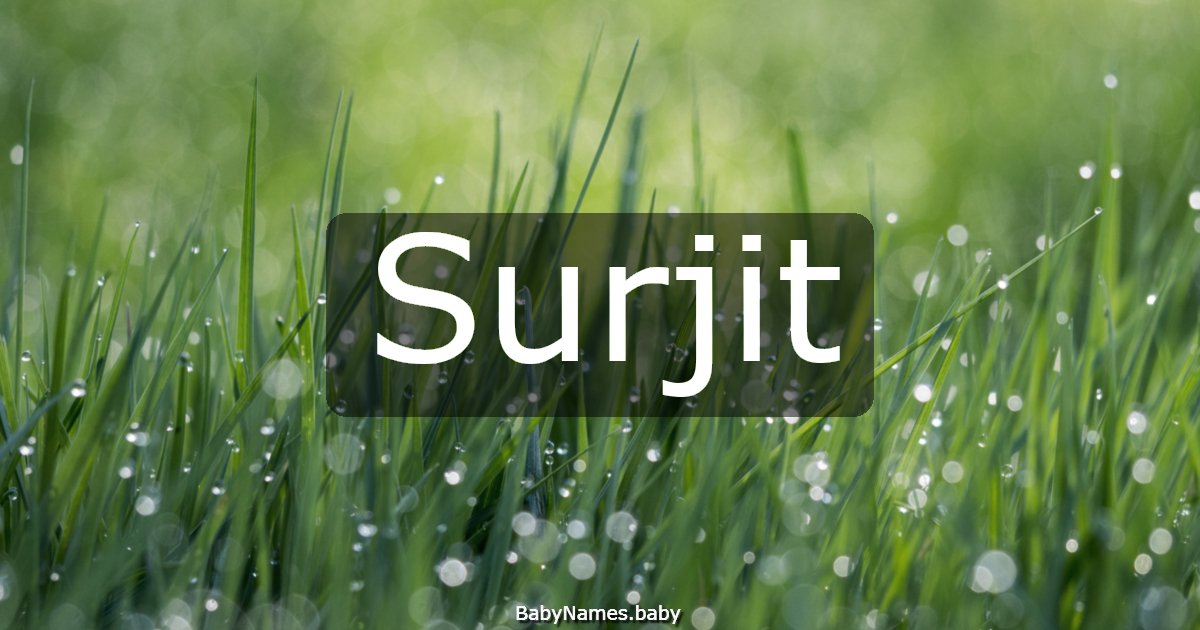 Surjit