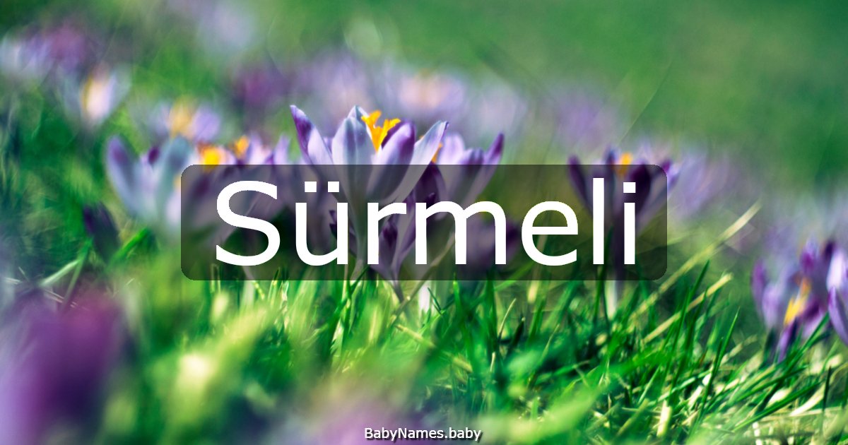 Sürmeli