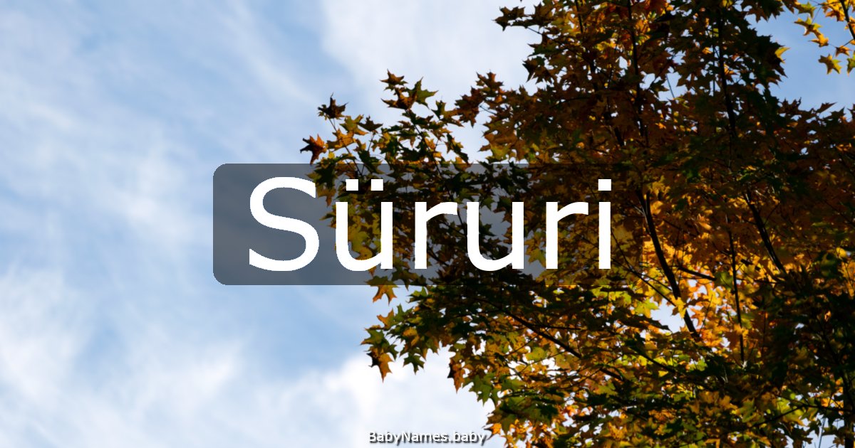 Süruri
