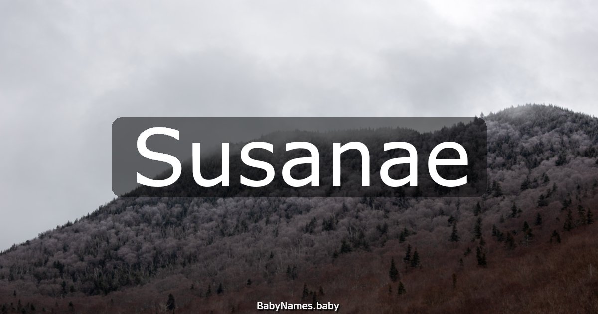 Susanae