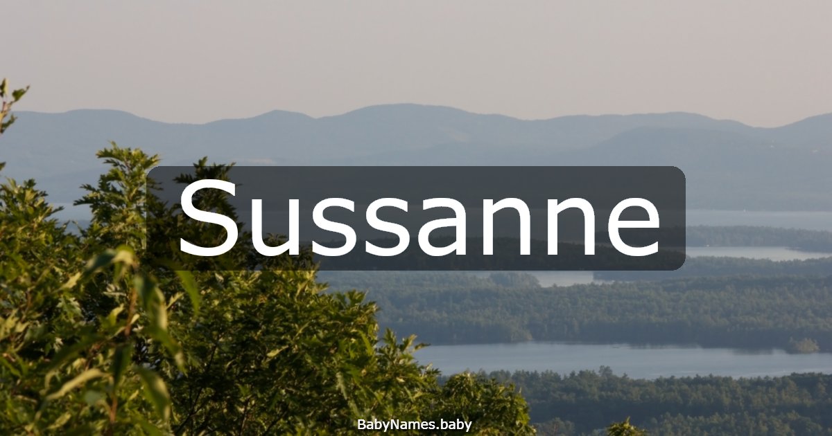 Sussanne