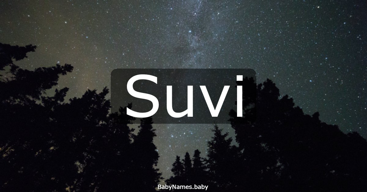 Suvi