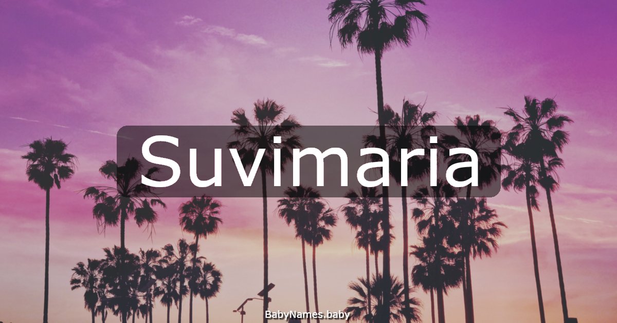 Suvimaria