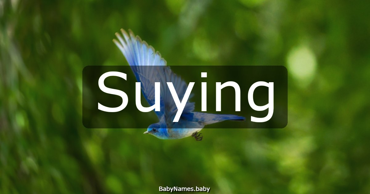 Suying