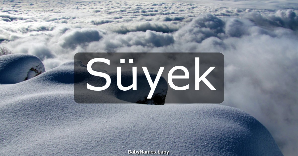 Süyek