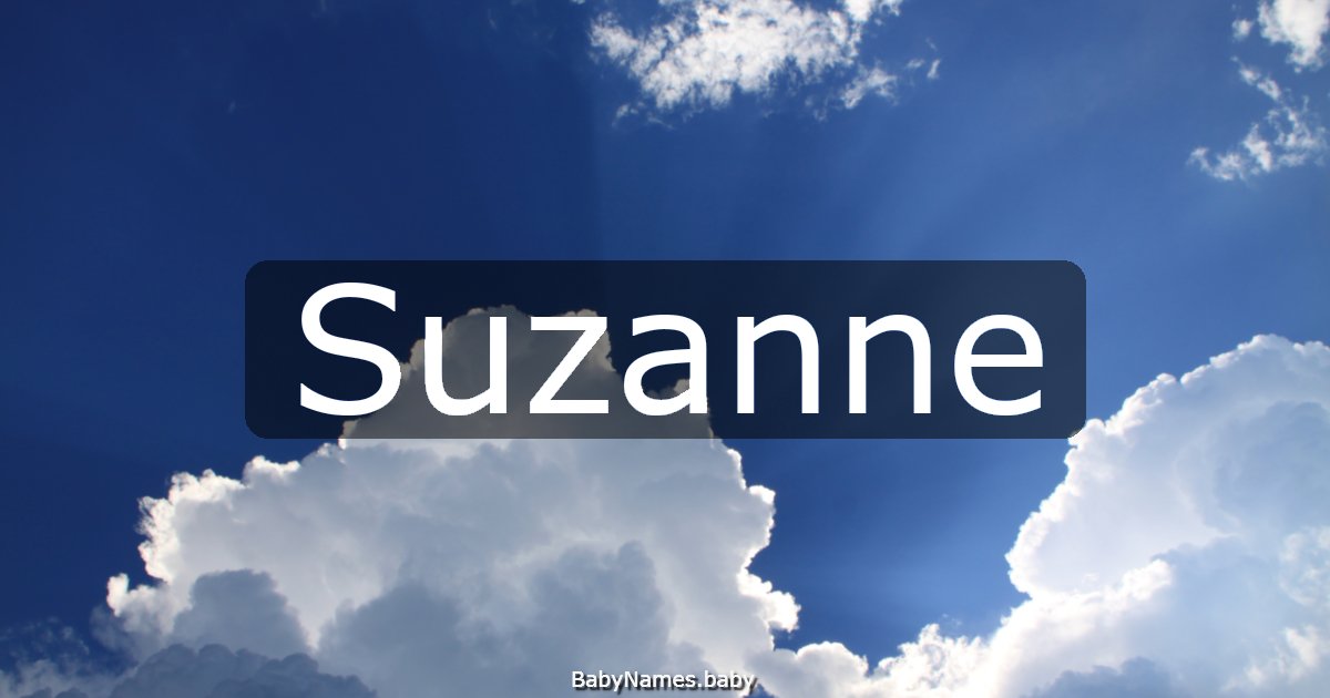 Suzanne