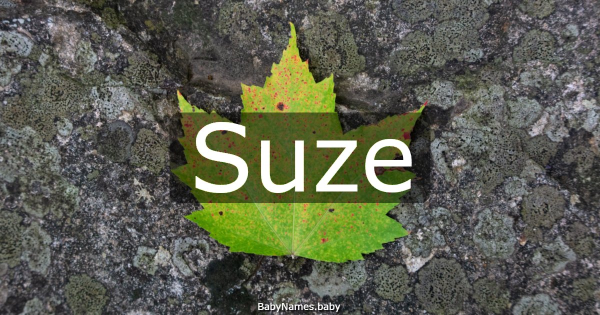 Suze