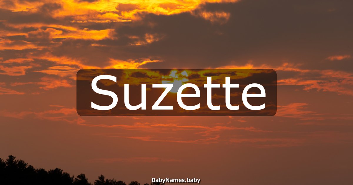 Suzette