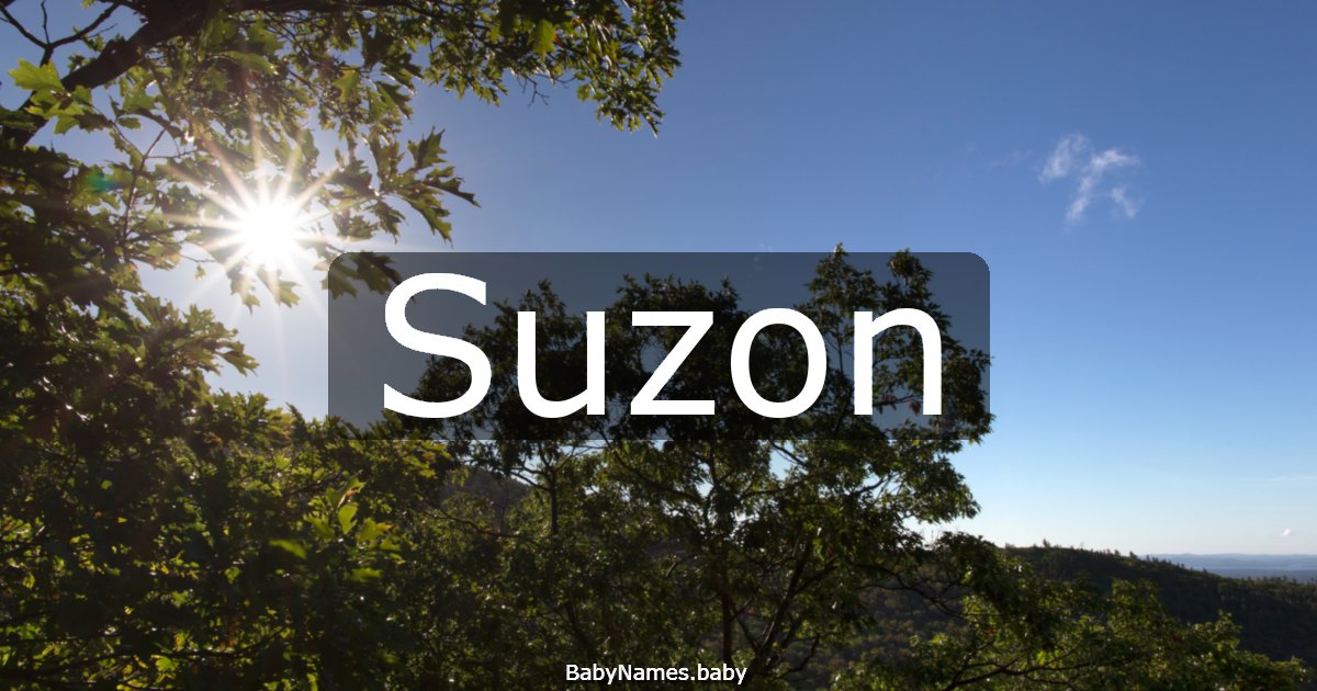 Suzon