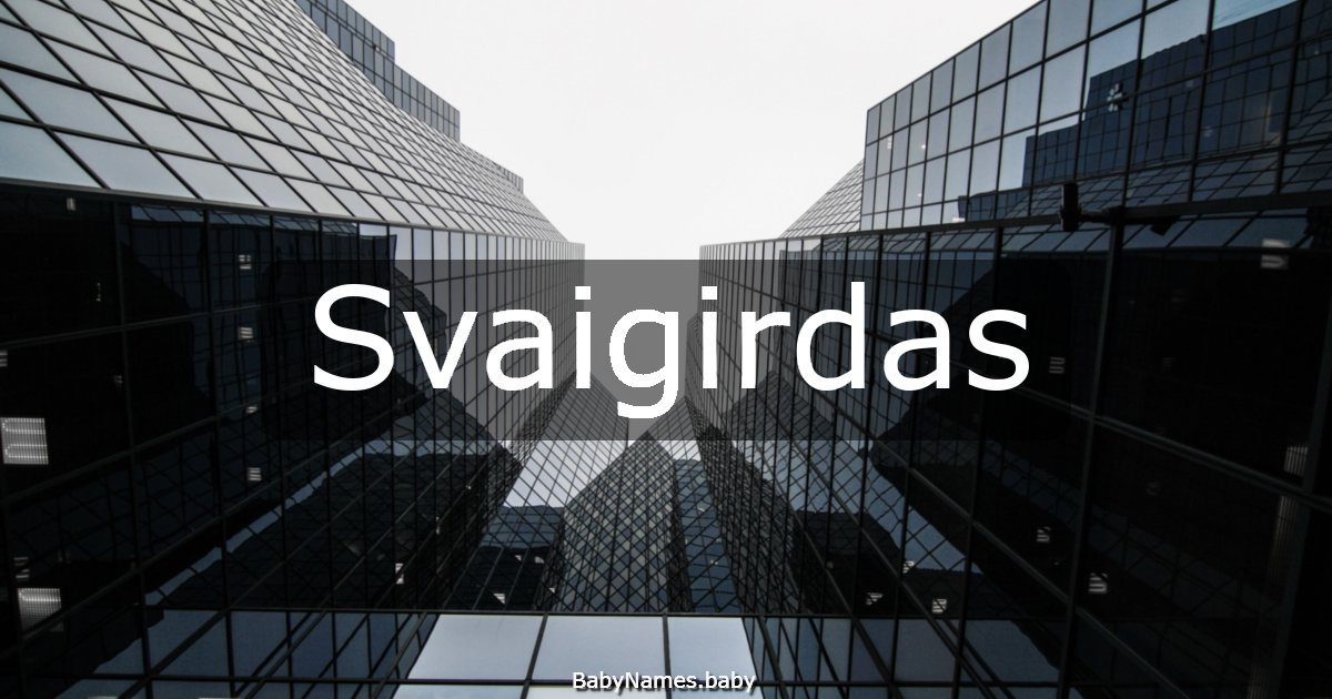 Svaigirdas