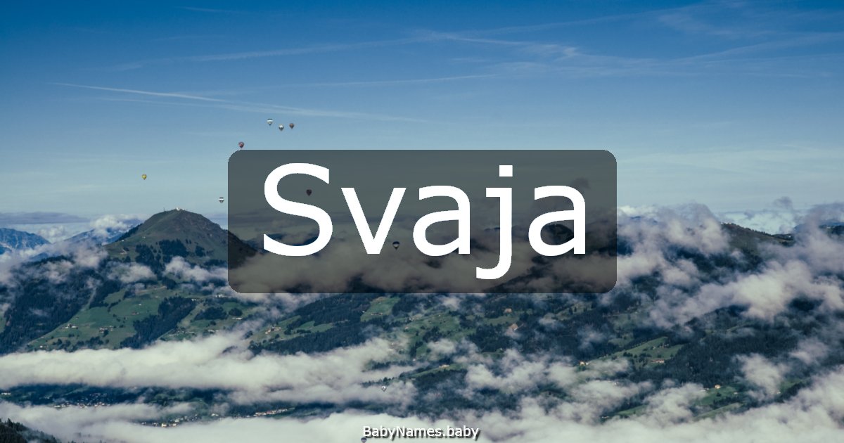 Svaja