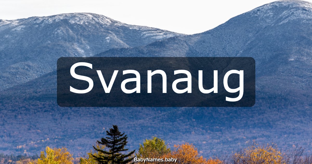 Svanaug