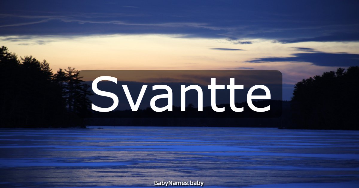 Svantte