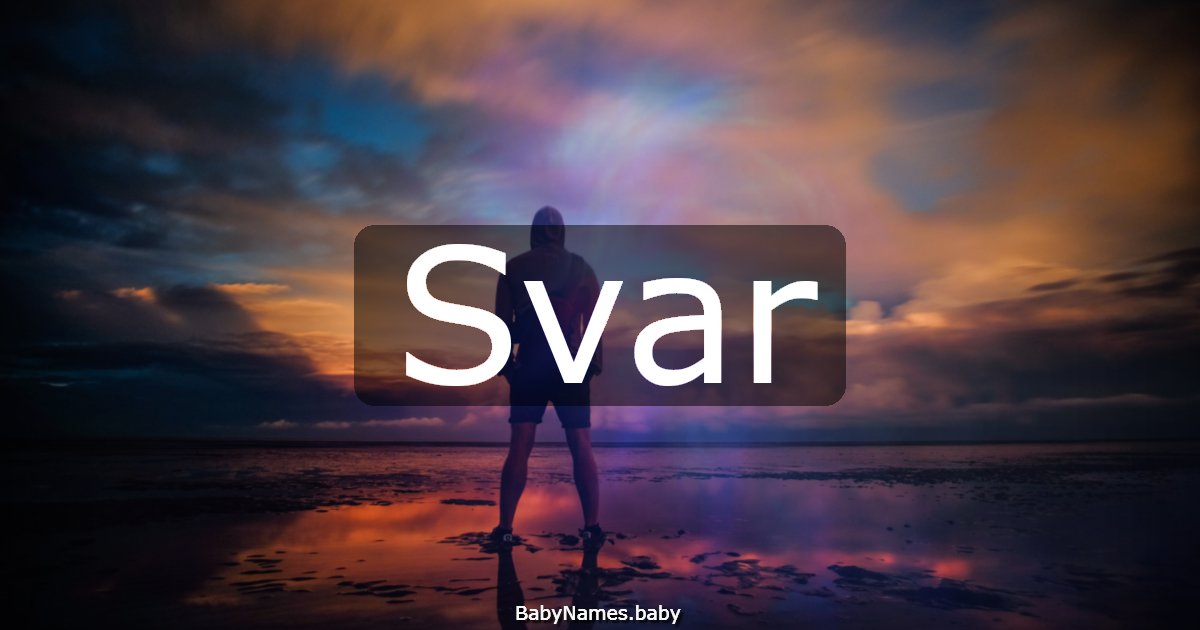 Svar