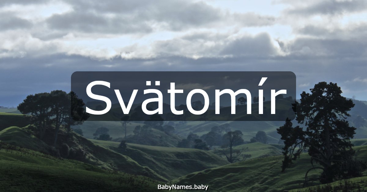 Svätomír