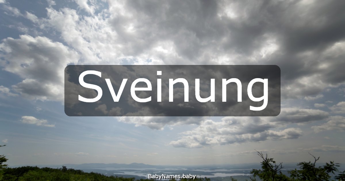 Sveinung
