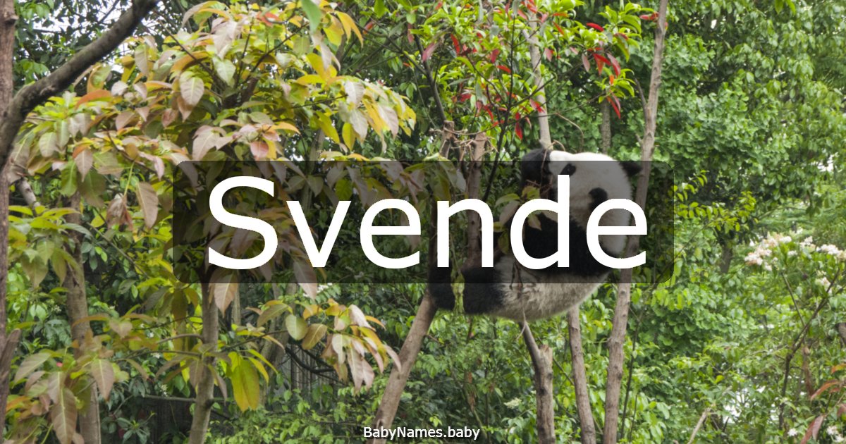 Svende