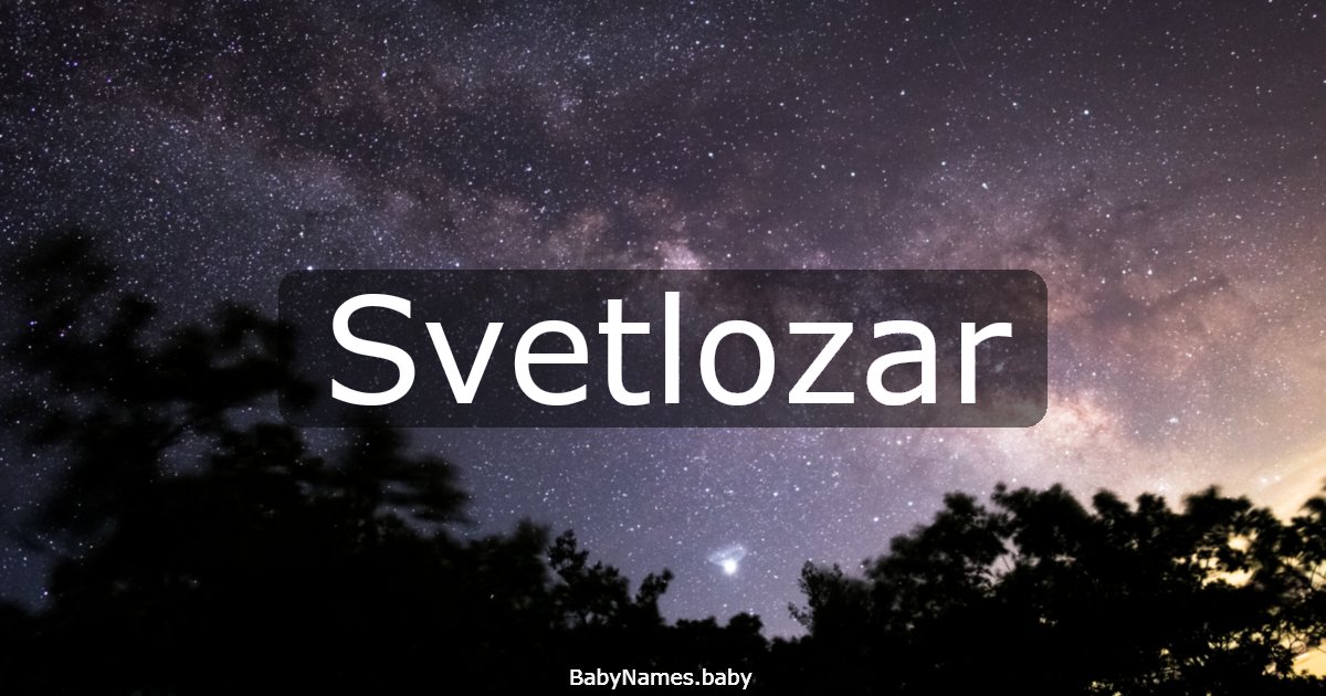 Svetlozar