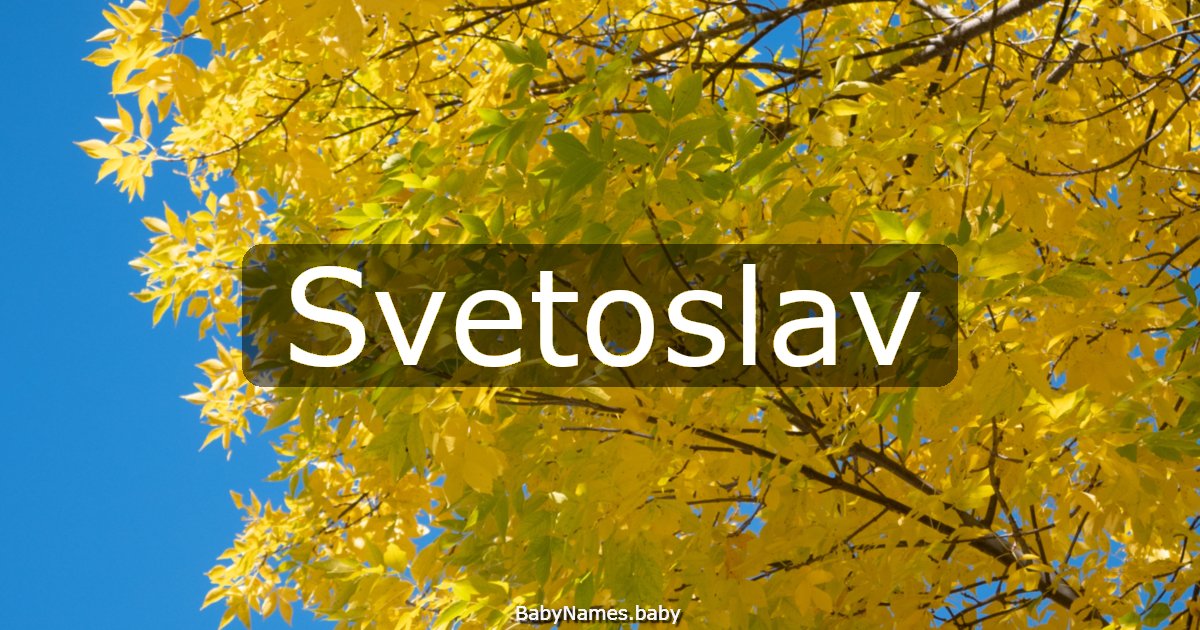 Svetoslav