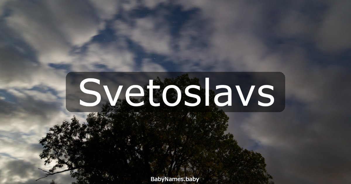 Svetoslavs