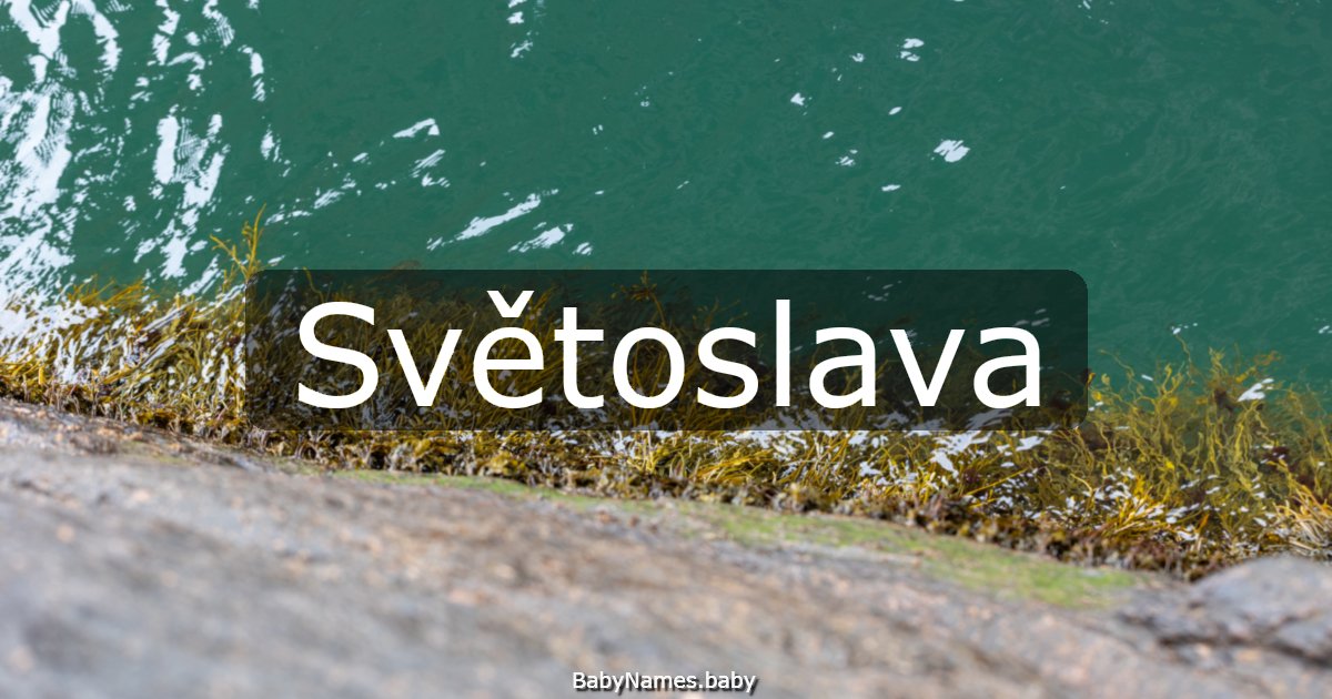 Světoslava