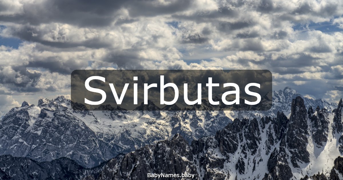 Svirbutas