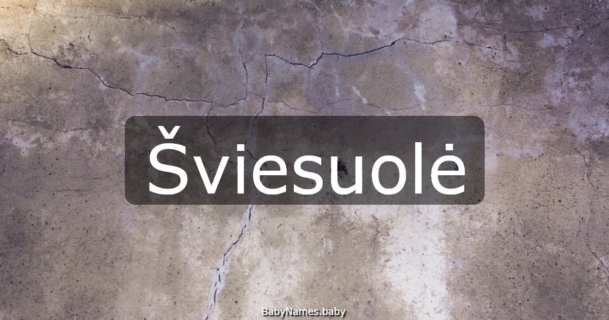 Šviesuolė