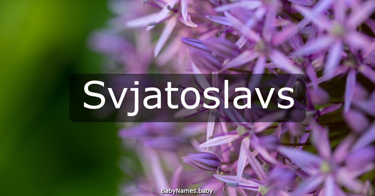 Svjatoslavs