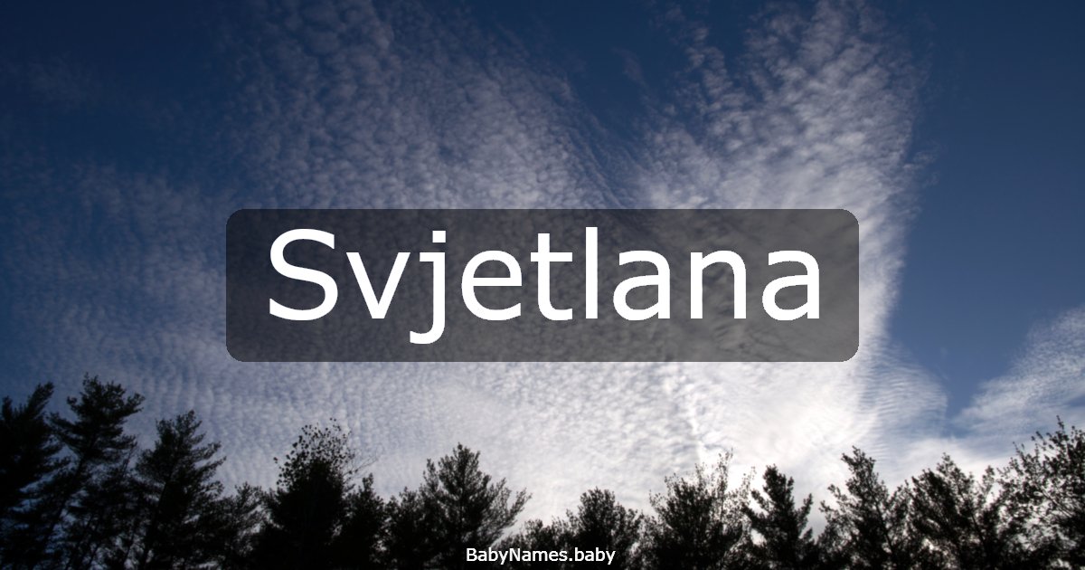 Svjetlana