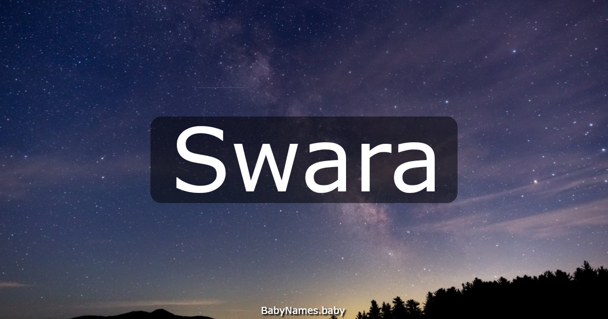 Swara