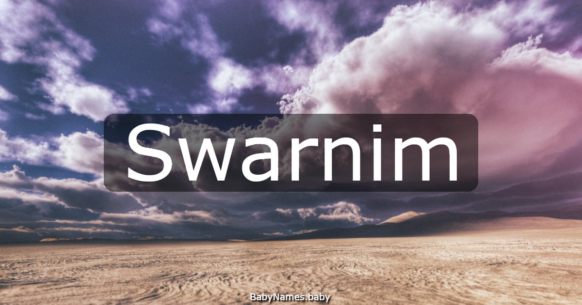 Swarnim