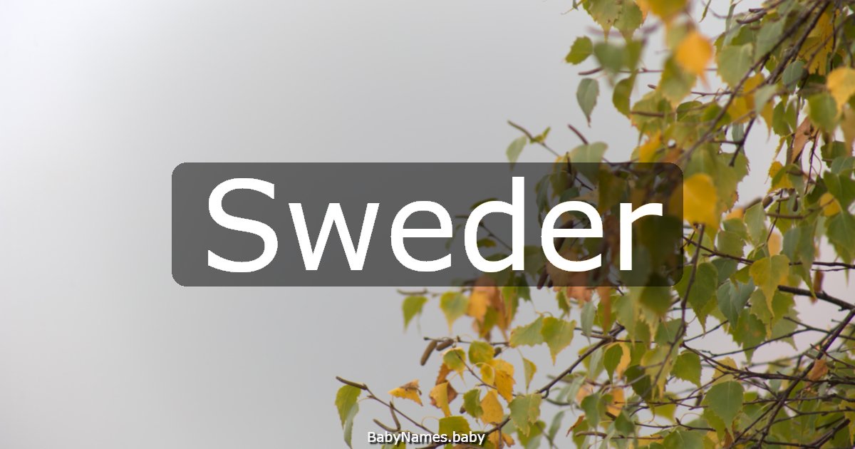 Sweder
