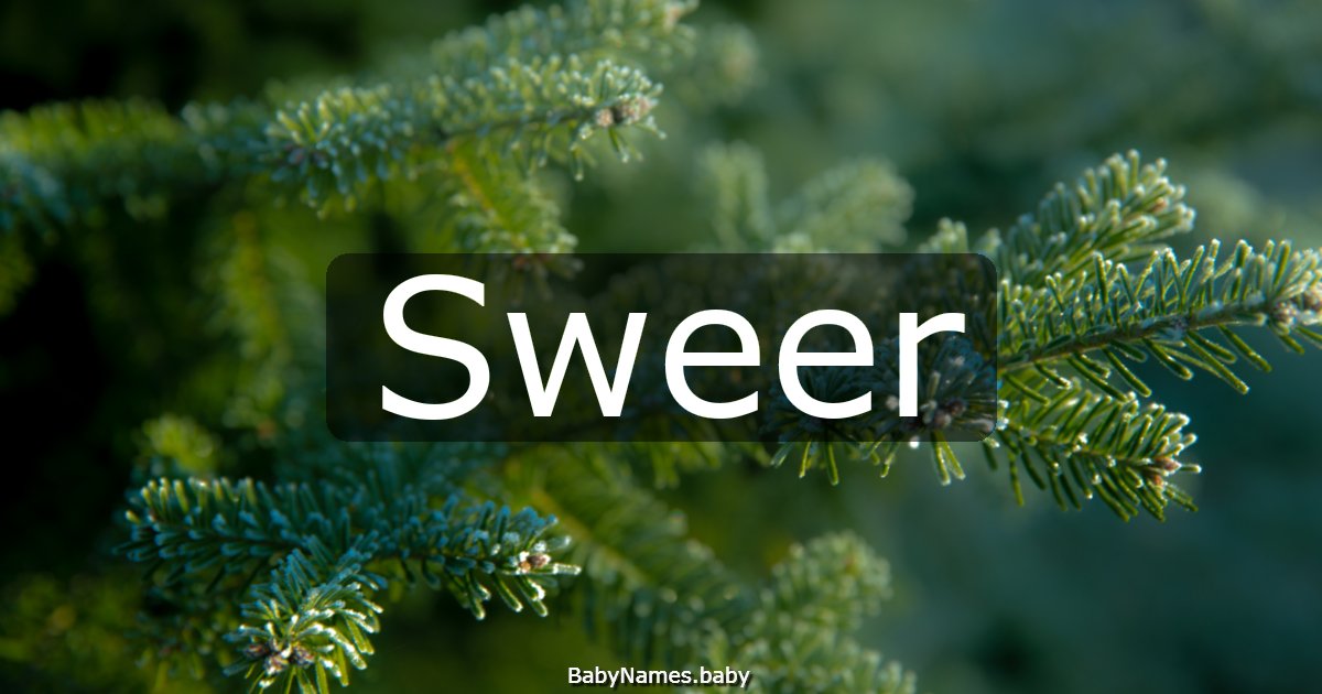 Sweer