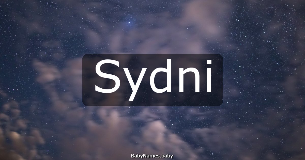 Sydni