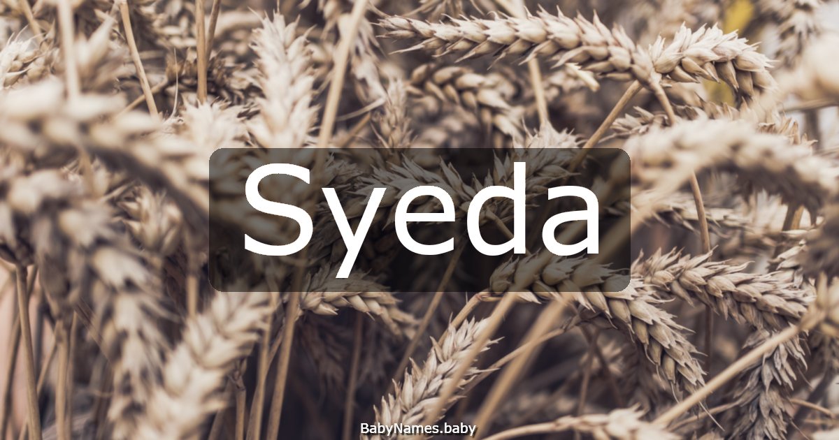 Syeda