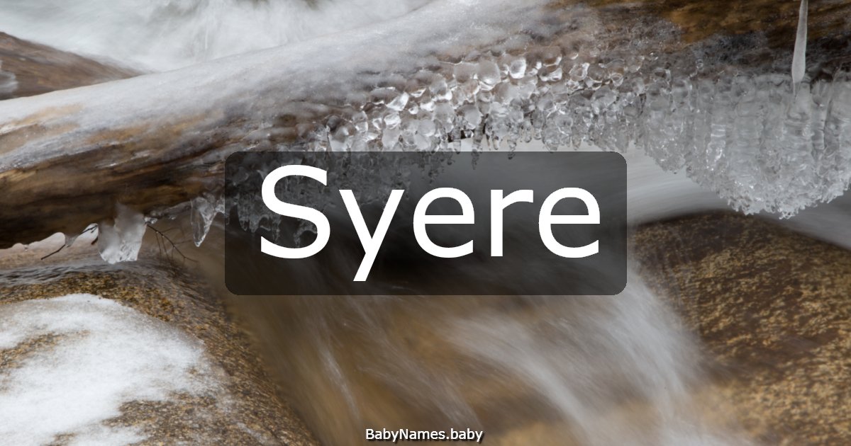 Syere