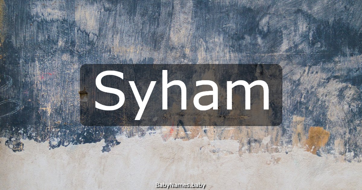 Syham