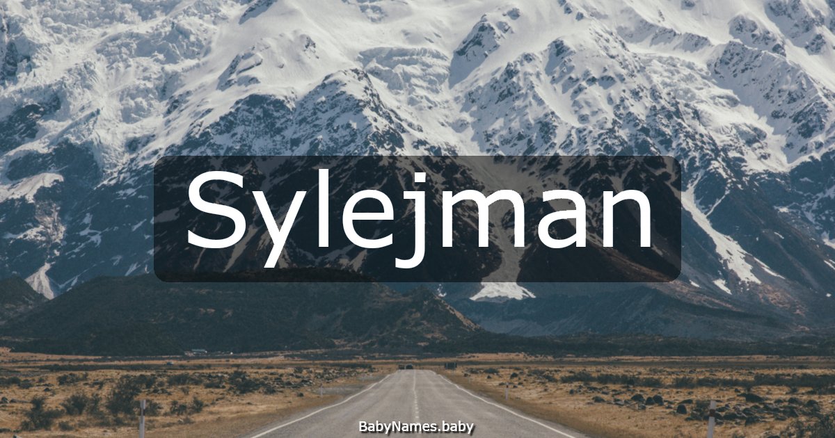 Sylejman