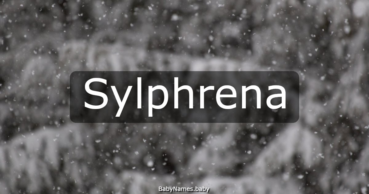 Sylphrena