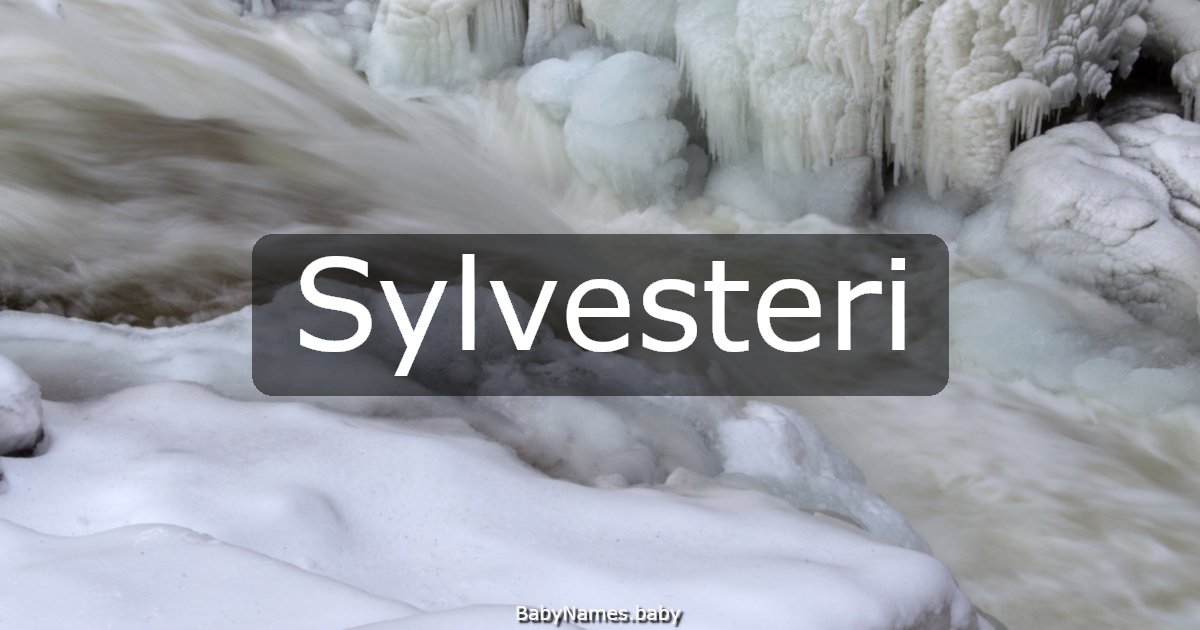 Sylvesteri