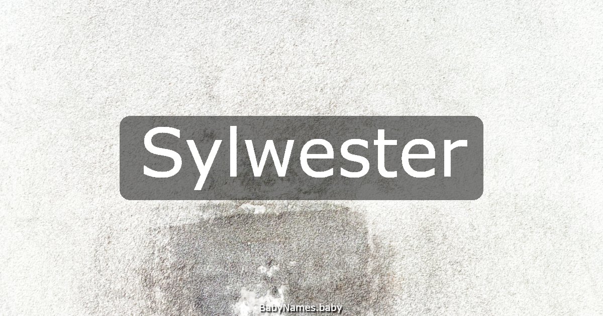 Sylwester