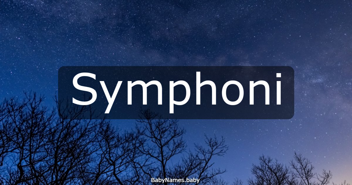 Symphoni
