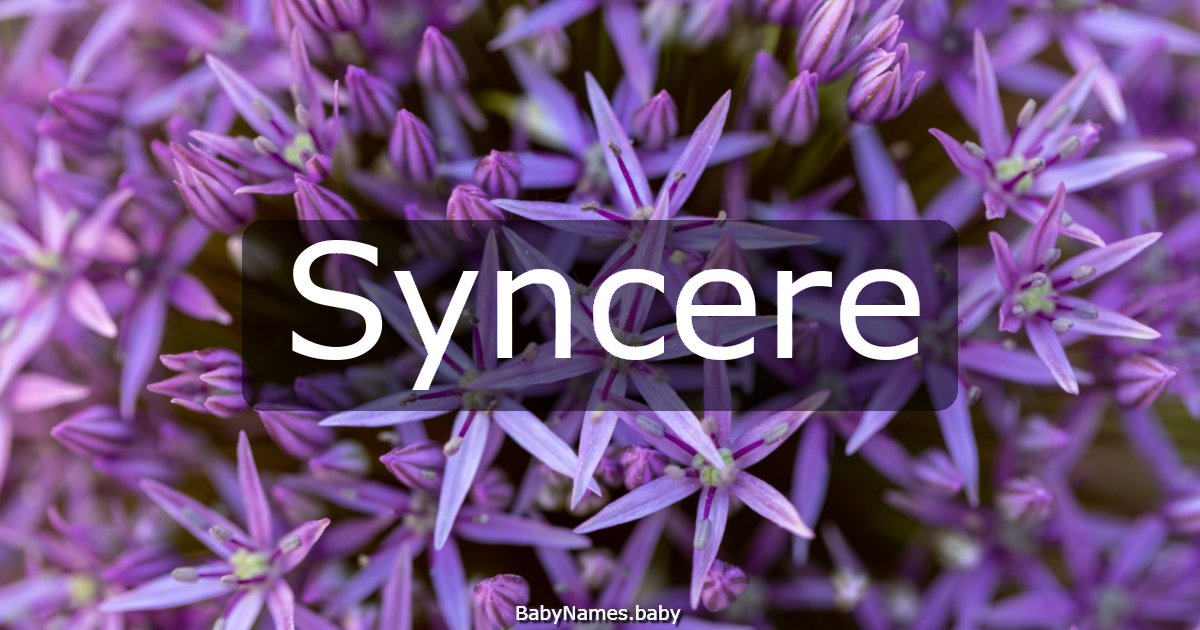 Syncere