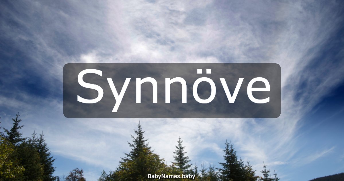 Synnöve