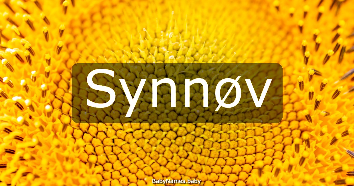 Synnøv