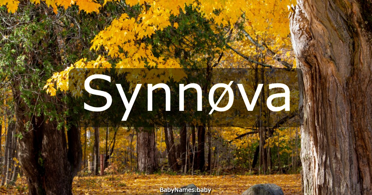 Synnøva