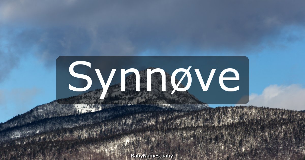 Synnøve