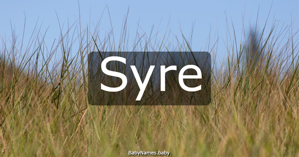 Syre